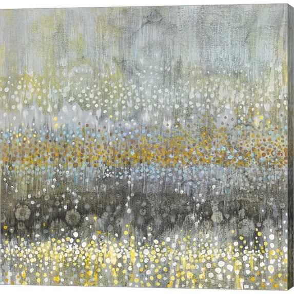 Great Art Now Rain Abstract III by Danhui Nai Canvas Wall Art