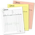 thumbnail image 4 of Cosco Artistic 3-Part Carbonless Invoices 8.5" x 11" 50 Sets/Book (074004), 4 of 5