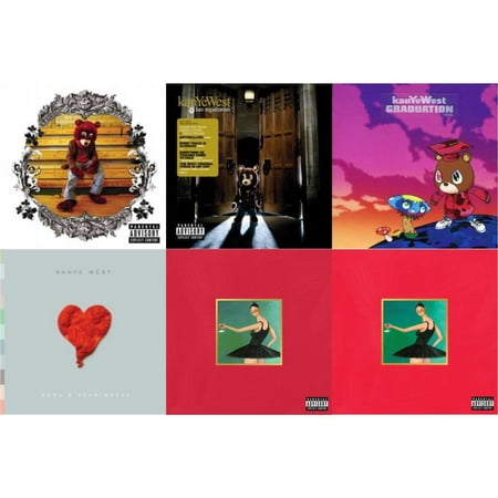 College Dropout & Late Registration & Graduation & 808S & Heartbreak & My Beautiful Dark Twisted Fantasy & My Beautiful Dark Twisted Fantasy [CD Bundle]
