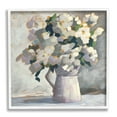 thumbnail image 2 of Stupell Industries Classic White Flower Arrangement Abstract Petals Bouquet Framed Wall Art, 12 x 12, Design by Sue Riger, 2 of 5