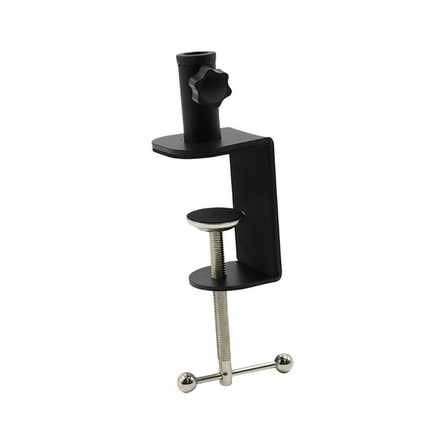 Abrazadera de montaje en mesa Sunnimix profesional a prueba de golpes Negro