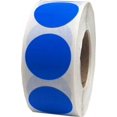 thumbnail image 1 of Code Couleur Bleu Amovible Organisant l'Inventaire Étiquettes 0.75" inch Round Circle - 500 Pack InStockLabels.com, 1 of 1
