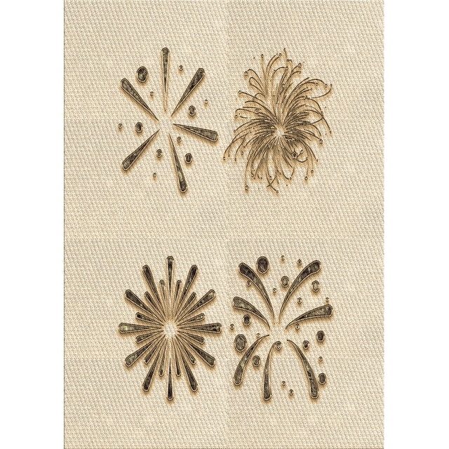 Ahgly Company Tapis Rectangulaire Lavable en Machine Intérieur Transitionnel Pérun Brun, 7 Pieds x 9 Pieds