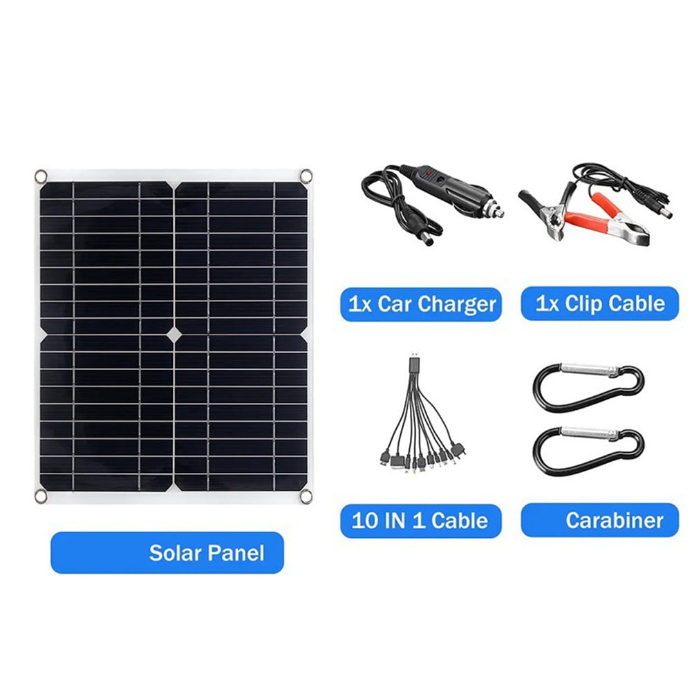 20W 18V Flexible Solar Panel Dual USB Output Solar Panel Car and Marine Charger