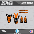 thumbnail image 2 of Kalair GFX Graphics Kit for Yamaha YZ450F (2014-2017) Lethal Series, 2 of 5