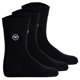 thumbnail image 1 of TOM TAILOR Calcetines de niño Unisex, Paquete de 3 - Calcetines, Algodón, Logotipo, color sólido Negro 27-30, 1 of 3