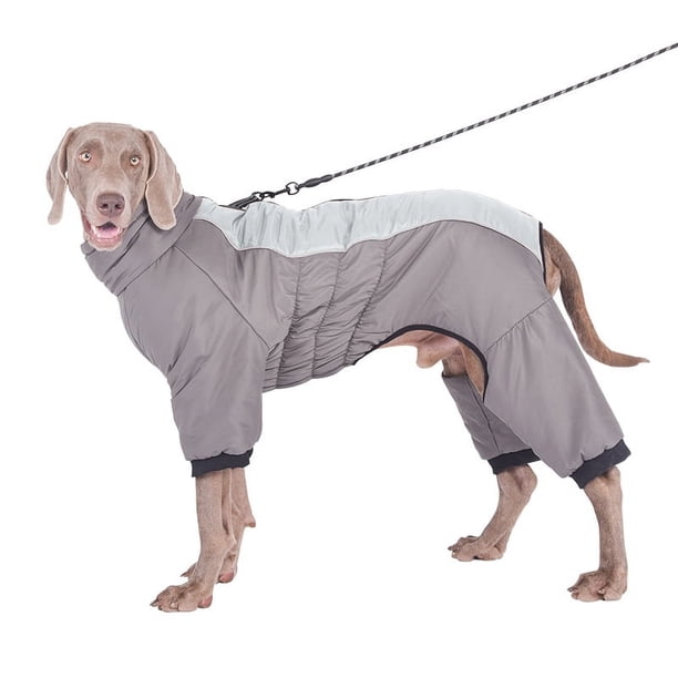Ropa para perros ropa para perros de cuatro patas ropa acolchada de algodón para mascotas golden retriever labra ropa de cuello alto para perros medianos y grandes ropa para el hogar
