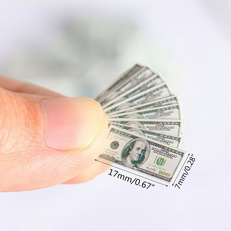 mini-100-dollar-bills-thumbnail-100-sheets-miniature-dollar-cake-toppers-walmart-com for Free Printable 100 Dollar Bill Actual Size Mini 100 Dollar Bills Thumbnail 100 Sheets Miniature Dollar Cake Toppers - Walmart.com for Free Printable 100 Dollar Bill Actual Size