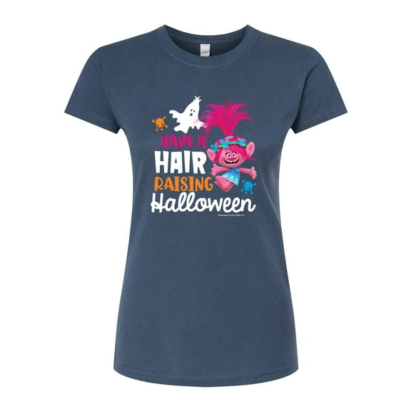 Trolls - Have A Hair Raising Halloween Poppy - Juniors Fitted Graphic T-Shirt