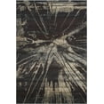 thumbnail image 2 of Handcraft Rugs-Espresso Brown/Beige Splash Abstract Pattern Distressed- Modern Vintage Area Rug, 2 of 10