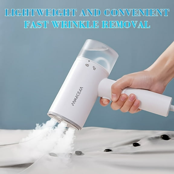 1pc Handheld Clothes Steamer - 1200W, 30s Preheat, Foldable | Dry/Wet Ironing, Portable Garment Wrinkle Remover for Home/Travel/Dorm