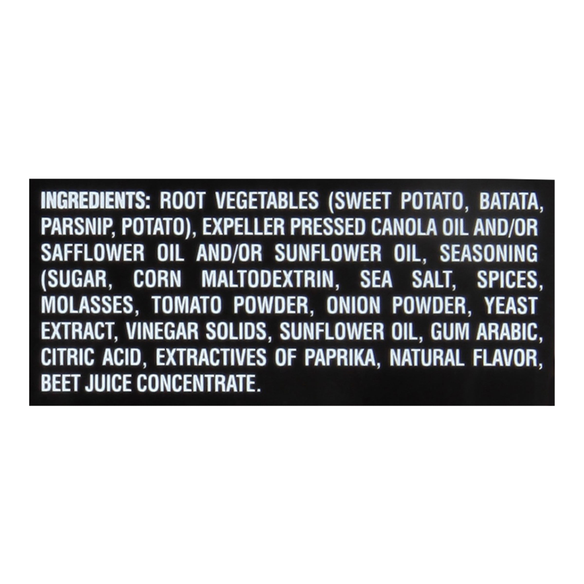 TERRA Sweet & Smoky BBQ Vegetable Snack Chips, 6.8 oz