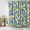 Blue, variant on Shower Curtain Floral Lemon Shower Curtains for Bathroom Decor, Waterproof Polyester Shower Curtain Set with Hooks, Small Stall Size 36" x 72" Sage Green Stripes