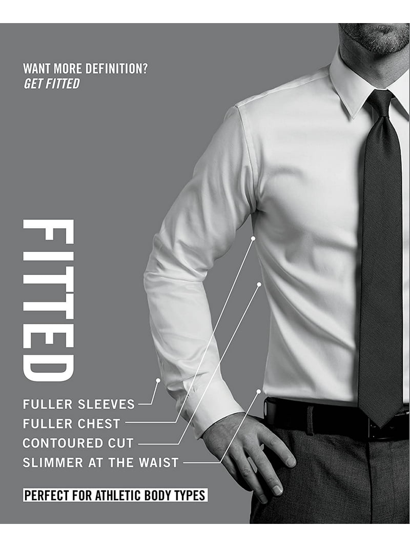 athletic fit dress shirts definition SheBird main image 0