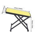 thumbnail image 4 of Pedicure Pedal Non-Slip Rubber Yellow For Lightweight 1Set, 4 of 8