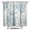 White-456, variant on Tidal Pool Shower Curtain - Tropical Seashell & Starfish Print, Water-Resistant Fabric with Anti-Splash Hem,84x72in