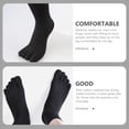 thumbnail image 3 of unbranded 5Pares Calcetines Cinco Para Con Refuerzo En Y Talón, 3 of 8