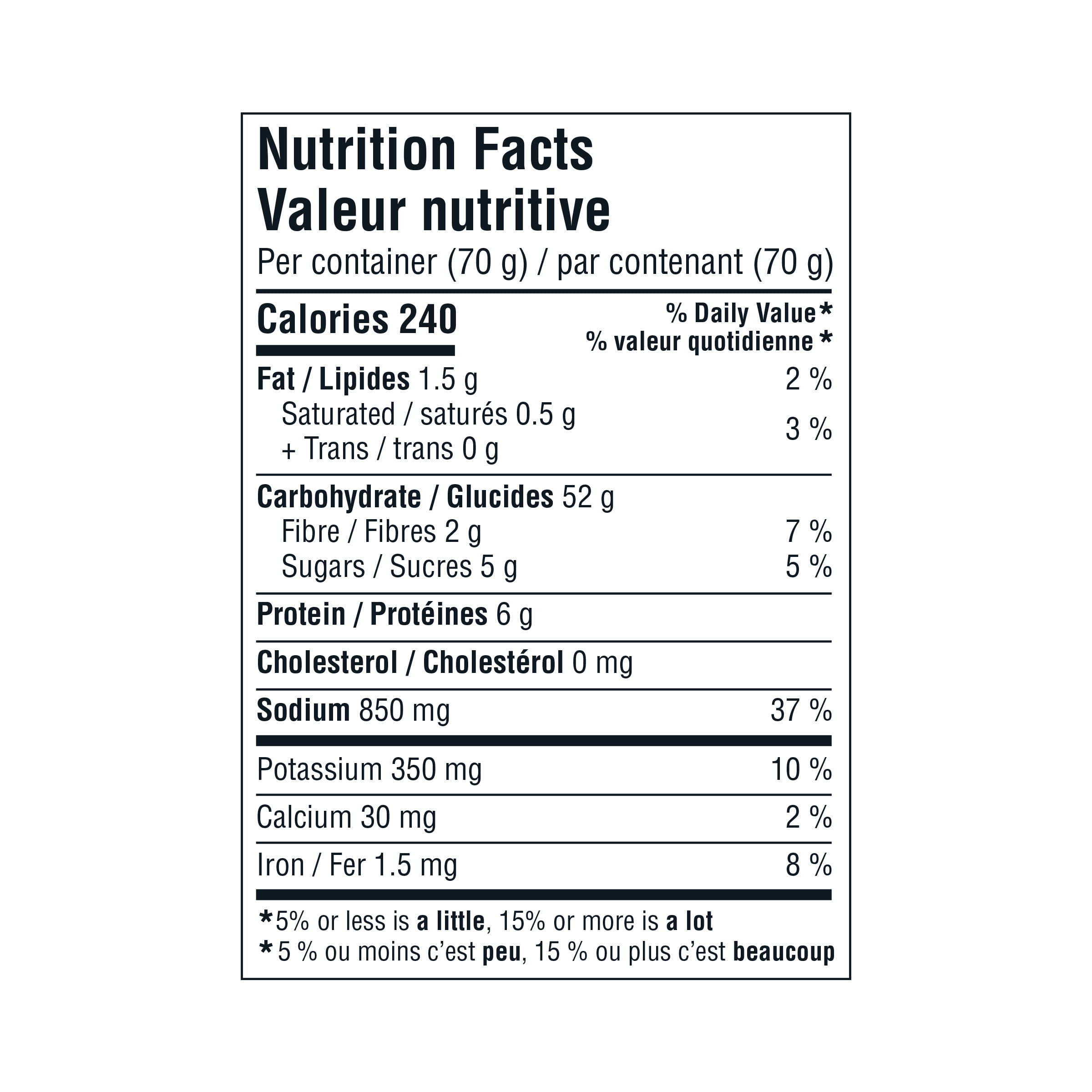 Our Finest Tomato & Herb Italian Pasta Cup, 70 g