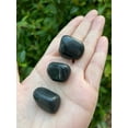 thumbnail image 6 of Black Tourmaline Tumbled Stones, 0.8"-1" Polished Black Tourmaline, 6 of 10