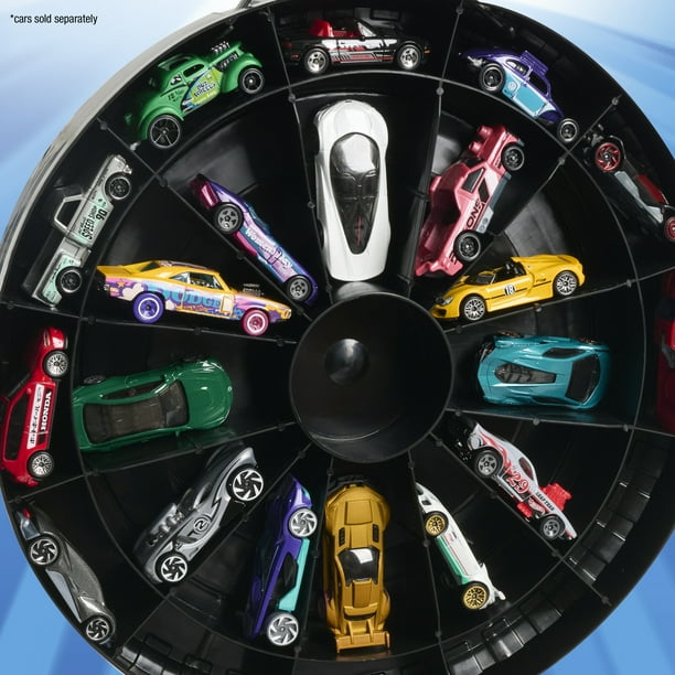 Hot Wheels Super Rally Car Case - Holds 24 Cars, Ages 3+ - Walmart