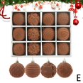 thumbnail image 3 of Bolas de terciopelo para decoración navideña, adornos de bolas de Navidad, bolas de árbol resistentes y de colores vivos, bolas de terciopelo para árboles de Navidad, 3 of 5
