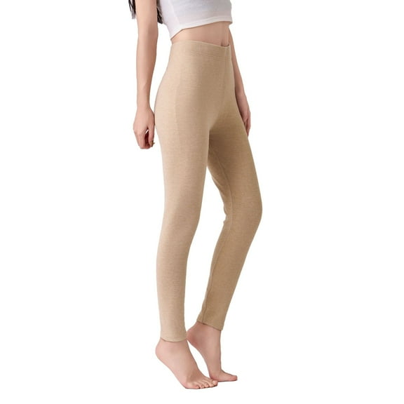 TIANZEN Thermal Leggings High Waisted Slim Fit Stretchy Warm Lined Base Layer Pants For Cold Weather 80s Workout Clothes plus Size Clothes for Women