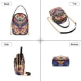 thumbnail image 3 of FORMRS Crossbody Bag for Women Quilted Travel Shoulder Cell Phone Purse with Chain Strap Handbag, Colorful Abstract Eagle, 3 of 7