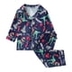 thumbnail image 2 of Cowsor 2 Piece Pajamas Set Kids Sleepwear Cartoon Printed Nightwear Cotton Long Sleeve Shirt Pants Sets, 2 of 3