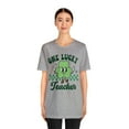 thumbnail image 3 of One Lucky Teacher St. Patrick's Day Unisex Shirt, 3 of 9