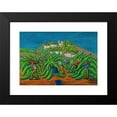 thumbnail image 2 of Ludvig Ravensberg 18x14 Black Modern Framed Museum Art Print Titled - Wine Harvest in Vernon (The Castle in the Green), 2 of 5