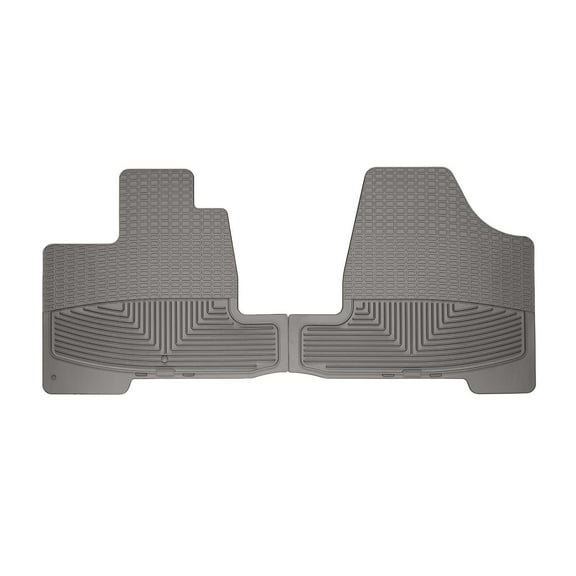 WeatherTech All-Weather Floor Mats compatible with 2004-2010 Toyota Sienna - 1st Row (Driver & Passenger), Grey