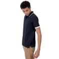 thumbnail image 2 of PLAYERA POLO MANGA CORTA LISA CON CONTRASTE PARA HOMBRE QUARRY, 2 of 4