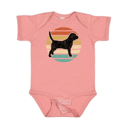 

Inktastic Beagle Dog Retro Sunset Gift Baby Boy or Baby Girl Bodysuit