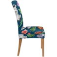 thumbnail image 3 of RYLABLUE Jungle Friends Stretch Chair Cover Protector Seat Slipcover for Dining Room Hotel Wedding Party Set of 1, 3 of 5
