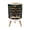 Color 3, variant on Small Trash Can with Lid Leopard Print Modern Themed Brown Animal Patterns Spots 1.8 Gallon Dog Proof Trash Can Round Garbage Can Waste Bin Wastebasket for Bathroom Bedroom Living Room