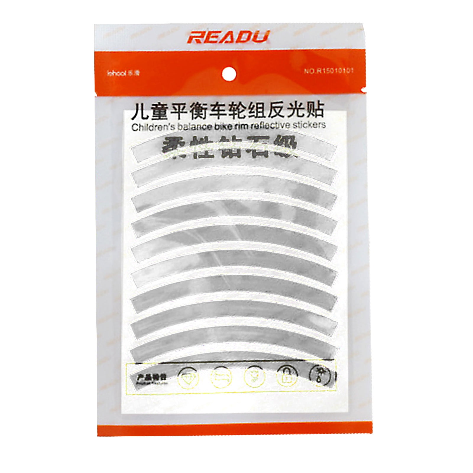 EQWLJWE Wheel Reflective Sticker, Rim Reflective Film, Outdoor