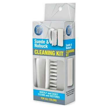 Shoe Gear Suede and Nubuck Cleaning Kit, Nylon Bristles for Leather Care