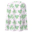 thumbnail image 5 of BDPORKAS St Patricks Day Shirt Women Lucky Irish Shamrock Long Sleeve Paddy's Day T-Shirts Graphic Tees Cute Tops, 5 of 5