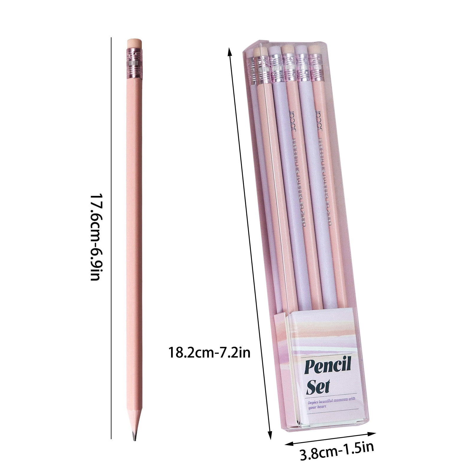 Clearance! EQWLJWE Drawing Pencils for Students Kids,Grip Posture  Correction Design Pencil Not Easy To Break Pencil Creative Pencil With  Refill