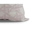 thumbnail image 2 of Simply Daisy, 16" x 16" Rattan Geometric , Geometric Print Outdoor Pillow, Pink, 2 of 2