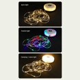 thumbnail image 5 of LED Light String, 2000mAh Rechargeable Color Light String, Adjustable Brightness Birthday Thorn Light, IP44 Waterproof Camping Light String, Portable, 5 of 5