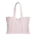 thumbnail image 4 of No Boundaries Women's Quilted Tote Bag, Pink Jubilee Bow/Floral, 4 of 7