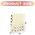thumbnail image 2 of MesaSe Festive Star Design 12 Adorable Mini Kraft  Bags for Holidays, 2 of 5