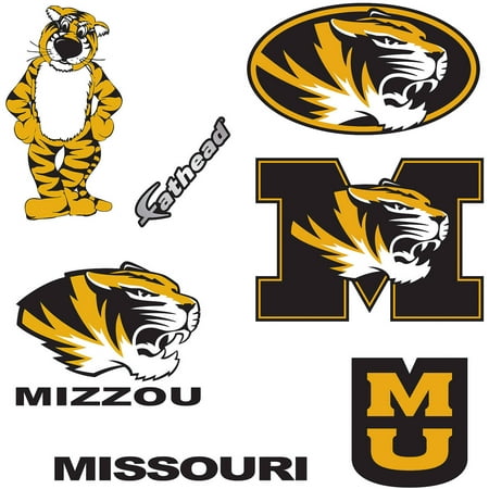 Logo Fathead Basketball - Fathead Missouri Teammate Logo Assortment