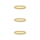 thumbnail image 2 of Brazalete de doble capa Sonducket de acero de Titanio color sólido ajustable 19CM 21CM, 2 of 6