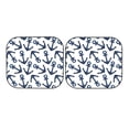 thumbnail image 7 of Daiia Navy Blue Anchor 2PCS Car Windshield Sun Shade, Foldable Sun Shield for Car Front Window, Auto Sun Blocker Visor Protector Universal for Truck SUV Pickup-Medium, 7 of 7