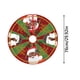 thumbnail image 3 of Falda de árbol de Navidad con lentejuelas - Decoración navideña mullida para árboles de 1,8 a 2,00 m, diseño festivo rojo y verde, diámetro de 48 pulgadas, fácil instalación y almacenamiento, 3 of 9