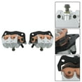 thumbnail image 2 of Brake Calipers 5B4-2580T-01-00 5B4-2580U-01-00, Front Brake Caliper Left Right wtih Pads Fits for Yamaha Rhino 450 660 700 YXR450 YXR600 YXR700, 2 of 8
