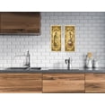 thumbnail image 3 of Gango Home Decor Yellow and Brown Olive Oil and Balsamic Vinegar Kitchen Panels; 2-6x18" Unframed Prints, 3 of 3