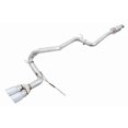 thumbnail image 1 of Fits 2013-2018 Ford Focus AWE Tuning Exhaust System Kit 3020-32034 Track Edition Cat-Back System; Stainless Steel; Without Muffler; Single Exhaust With Single Outlet; Rear Exit, 1 of 5